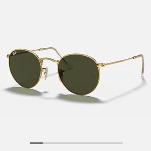 Ray-Ban Classic Gold Frame with Green Lenses